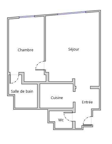 PARIS XII Appartement. PMR. Professions libérales autorisées