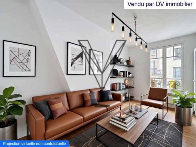 appartement dans le 75020 à Paris de 29m²